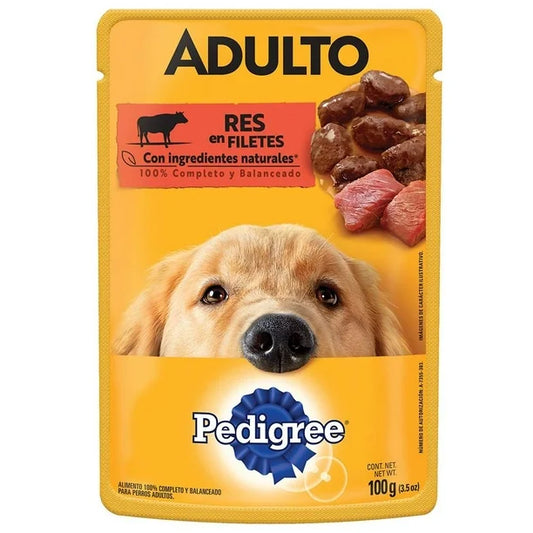 Pedigree Sobre Adulto Res 100 gr