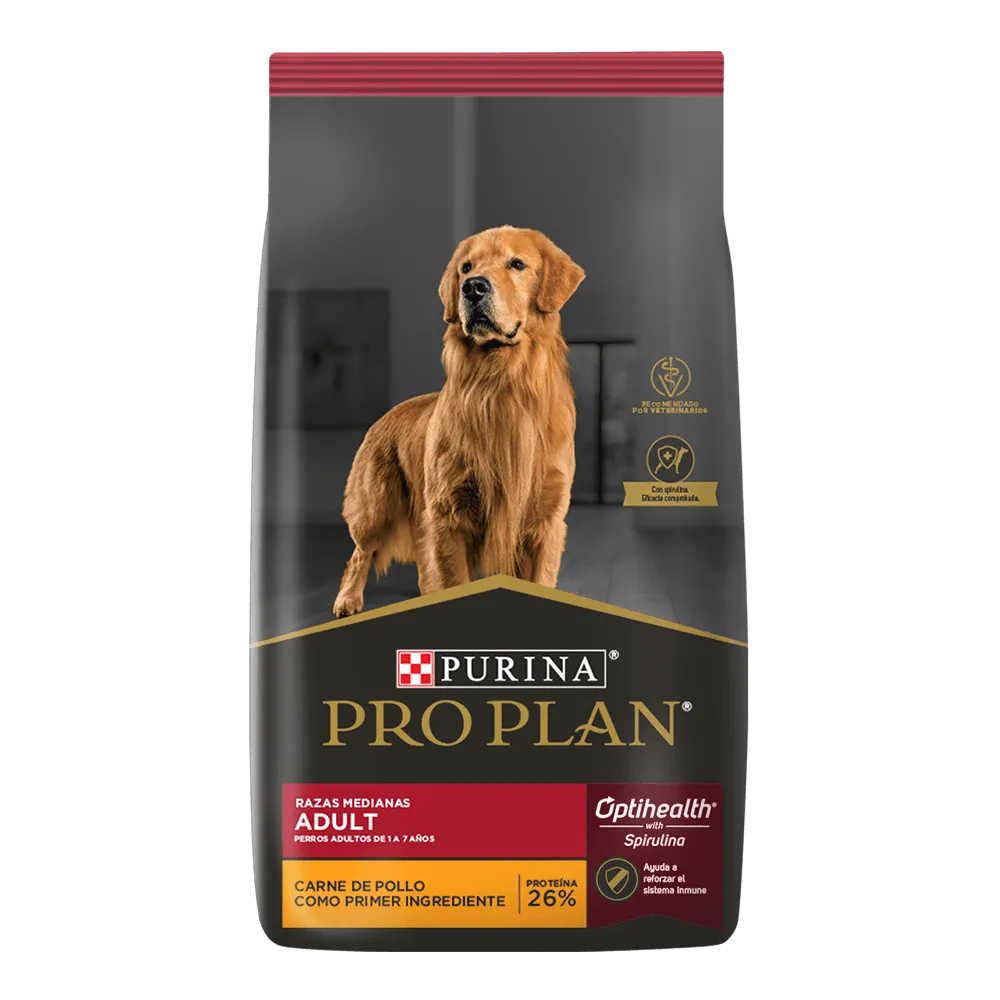 PRO PLAN Optihealth Adulto raza mediana 13 kg