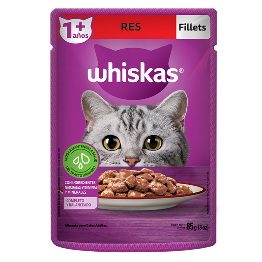 Whiskas Carne de Res 85 gr